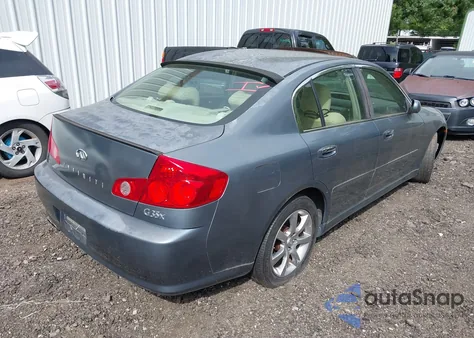 2005 Infiniti G35X from USA, damaged, VIN JNKCV51F75M300955